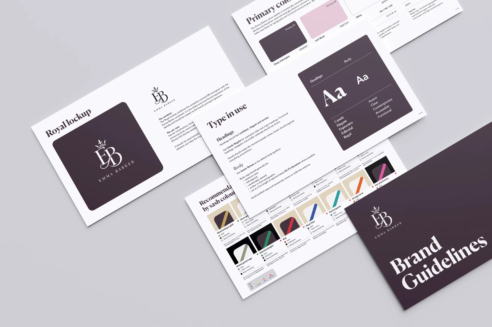 Emma Barker brand guidelines