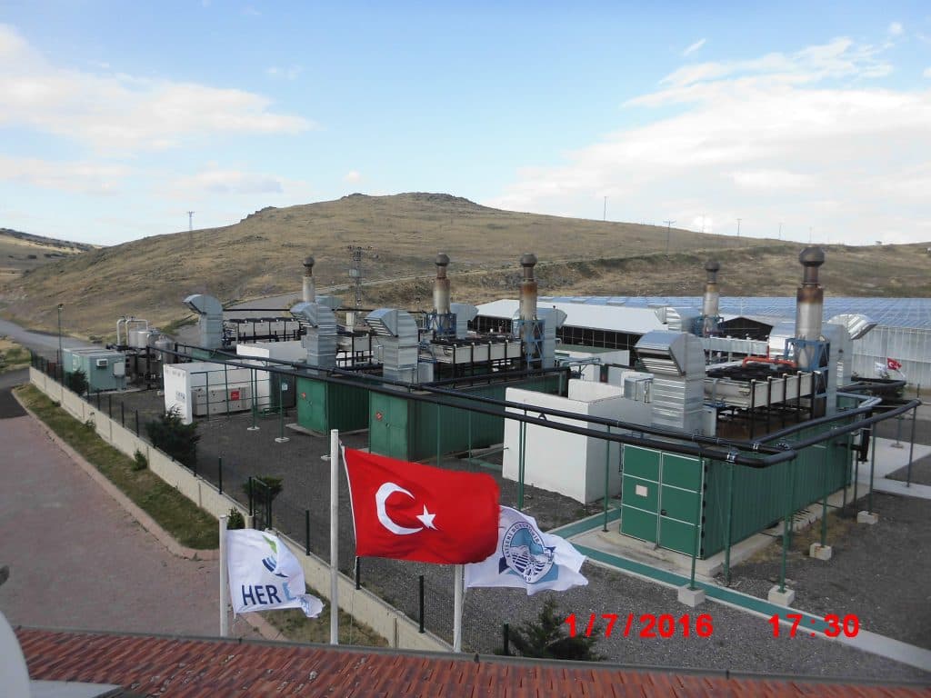 The landfill gas to energy project in Kayseri, Turkey