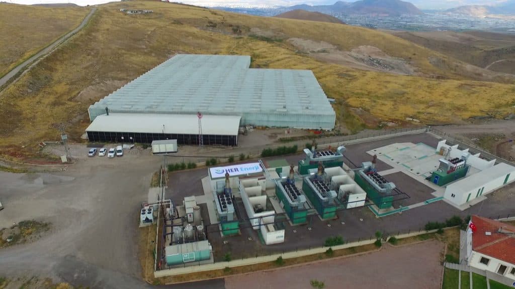Landfill gas to energy project in Kayseri, Turkey