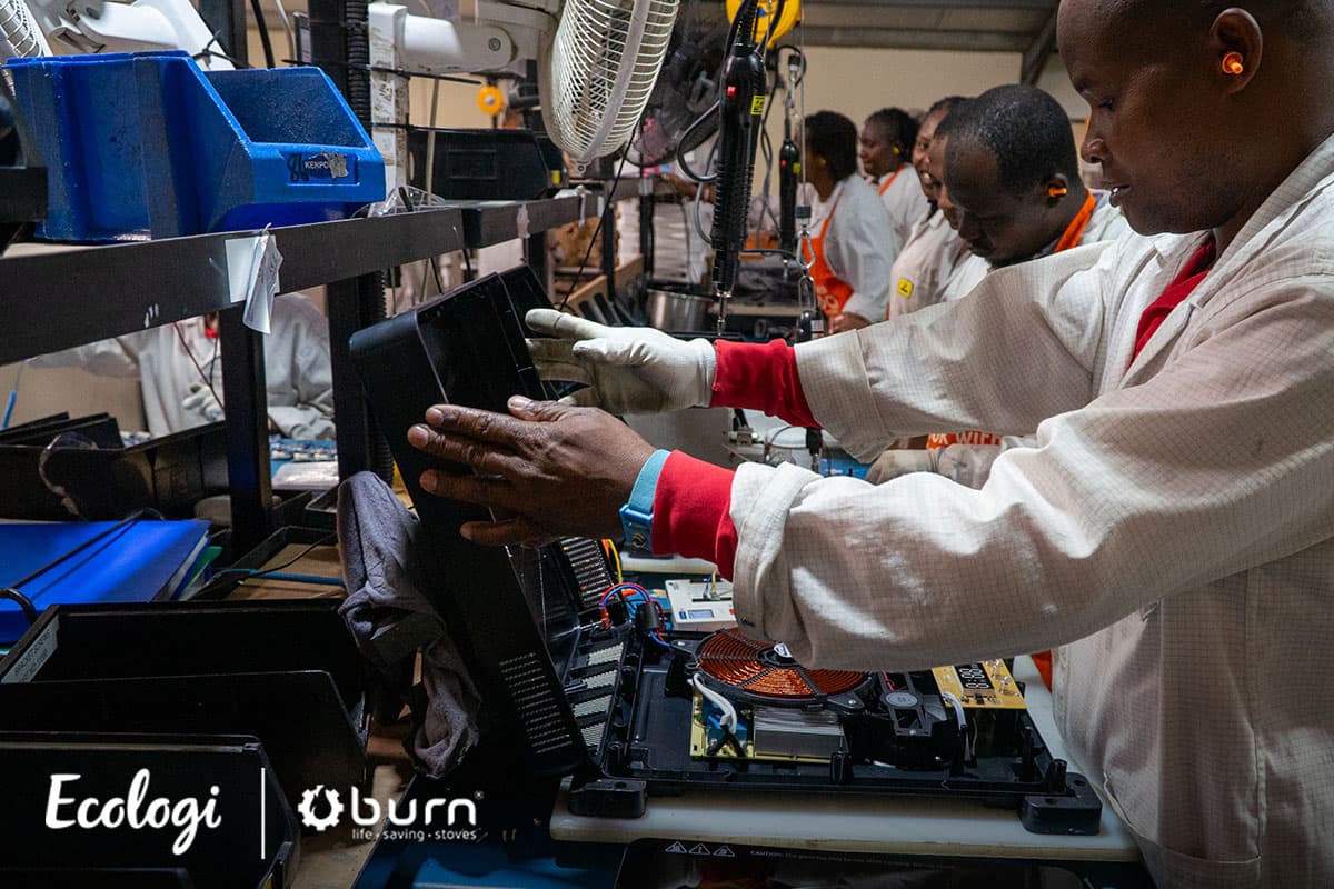 The cleaner cookstoves project in Kenya